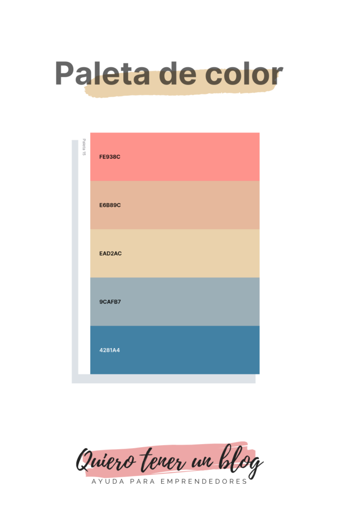 Colores de una marca