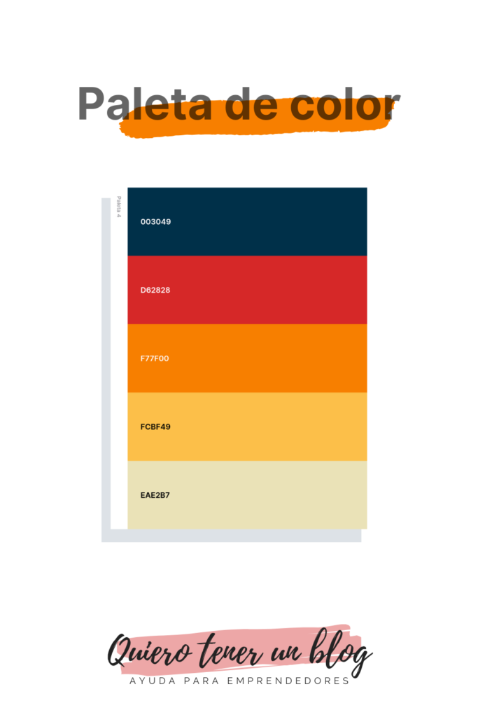 Como elegir una paleta de colores