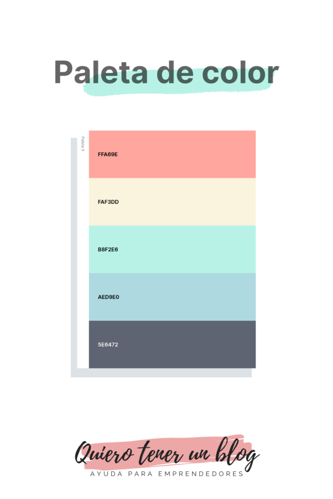 Como elegir una paleta de colores segun la psicología del color