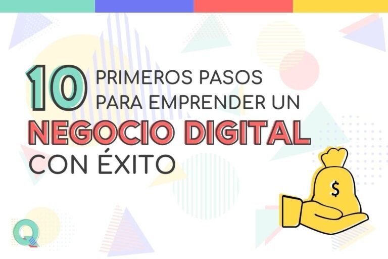 Los 10 primeros pasos para emprender un negocio digital