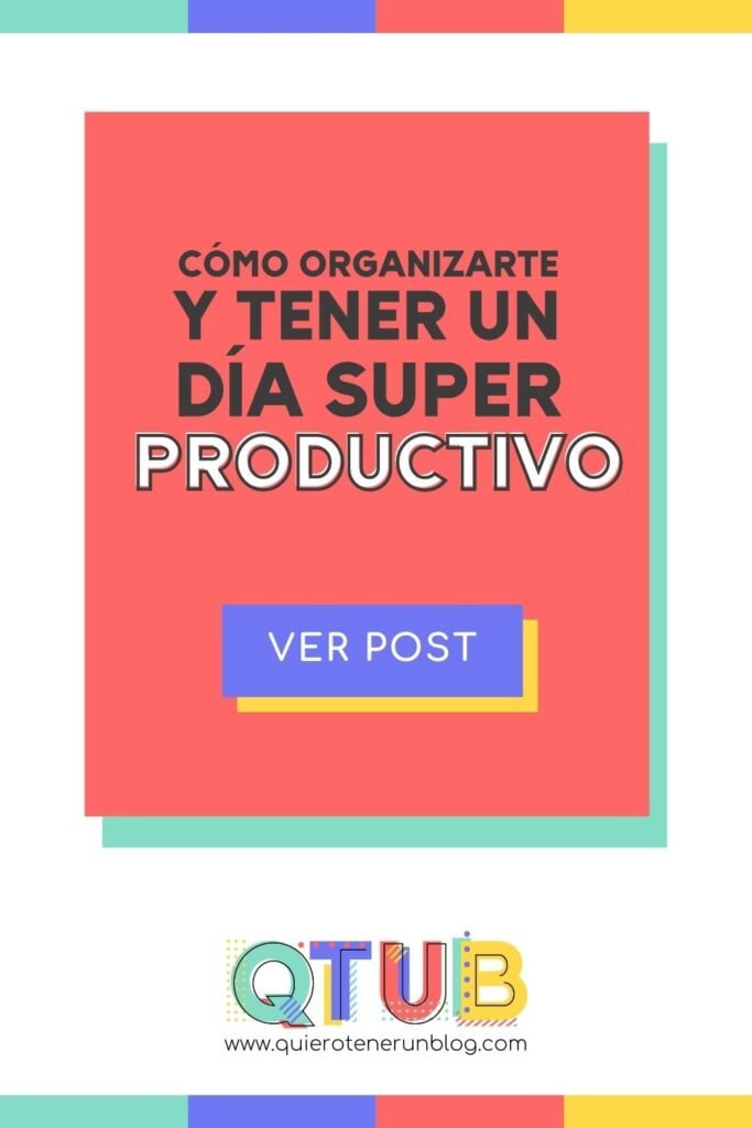 Cómo tener un día productivo