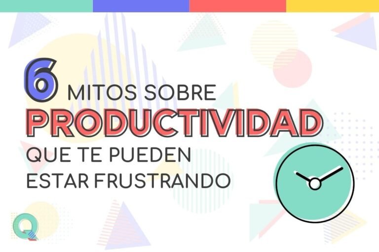Mitos sobre productividad