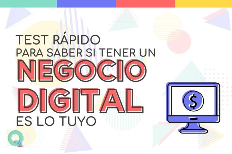Test para saber si tener un negocio digital es lo mio